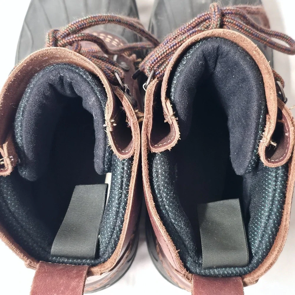 LL Bean Men's Winter Duck Boots with Removable Liner Size 9M